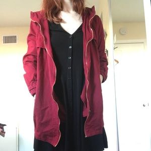 Long Red Coat